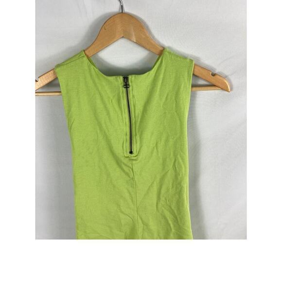 Soft Surroundings Green Cross Front Sleeveless Top Size XS - Picture 4 of 5